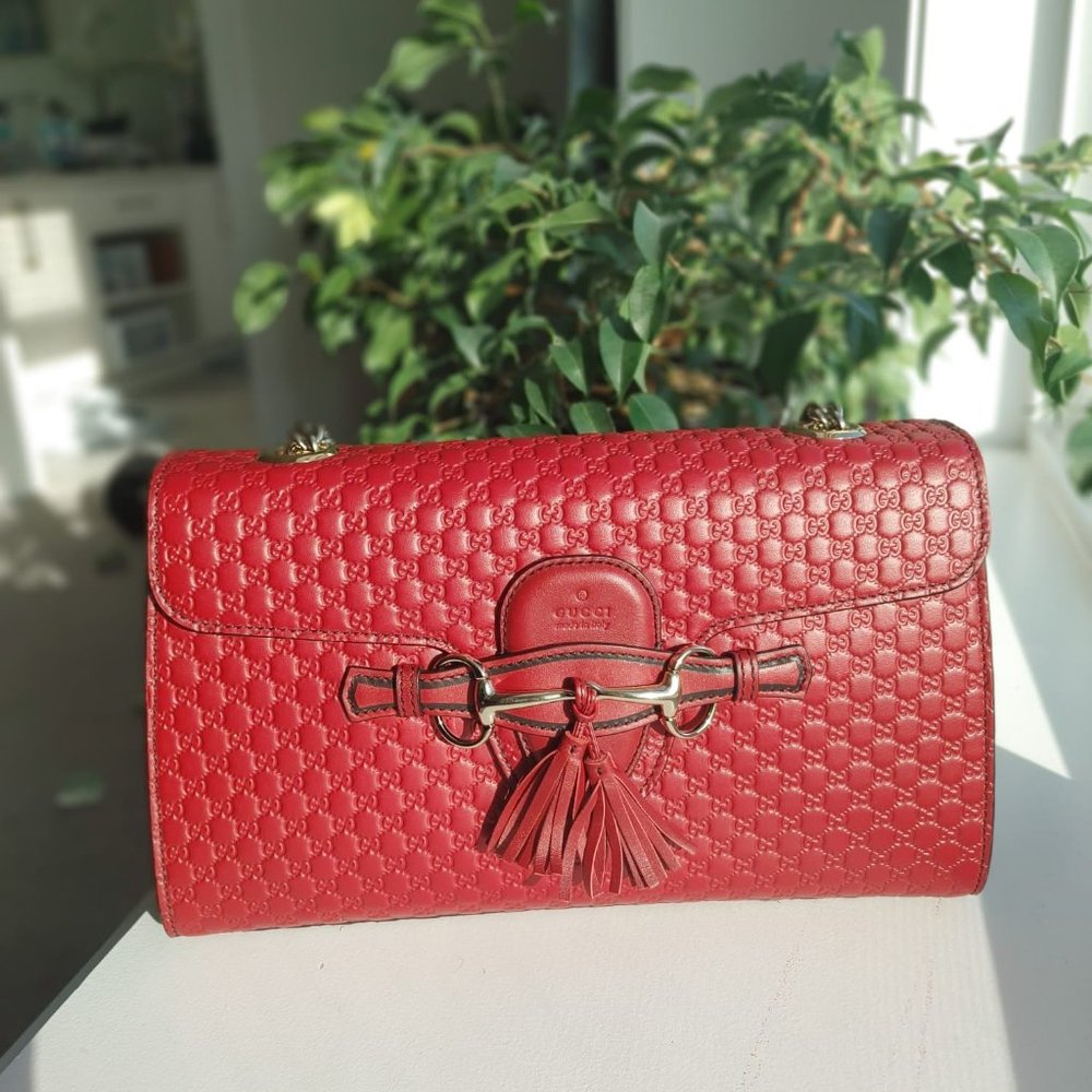 Gucci Guccissima Emily Shoulder Bag